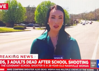 Reporter covering Nashville school shooting makes stunning announcement on-air: ‘I am a survivor’