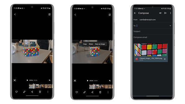 The Galaxy S23's Image Clipper feature lets you lift subjects from images easily - iOS-inspired Galaxy S23 photos feature expected to trickle down to two older phones