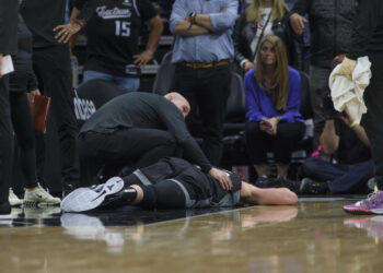 Warriors’ Green suspended for stepping on Kings’ Sabonis