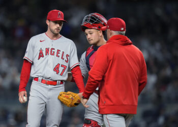 Angels manager Nevin ejected twice from same game