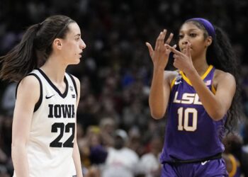 LSU’s Reese unapologetic over gestures to Iowa star Clark