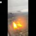 Flames shoot out of American Airlines plane after apparent bird strike