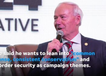 Former Arkansas Gov. Asa Hutchinson announces White House run, calls on Trump to drop out