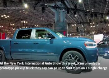 New Ram electric pickup can go up to 500 miles on a charge