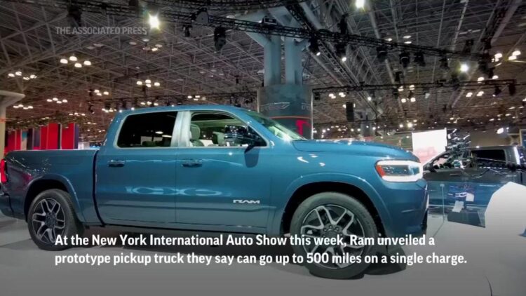 New Ram electric pickup can go up to 500 miles on a charge
