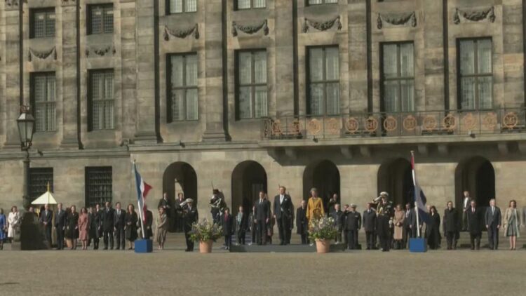 Macron faces China row as Dutch state visit starts