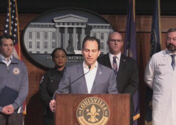 'Act of violence has taken another life': Louisville mayor gives shooting update