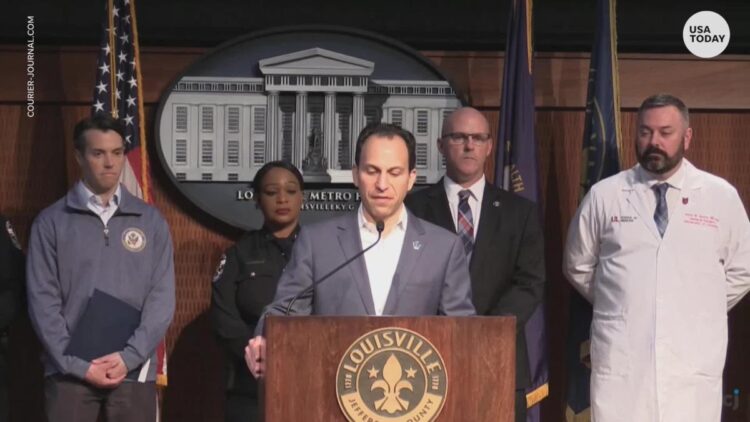 'Act of violence has taken another life': Louisville mayor gives shooting update