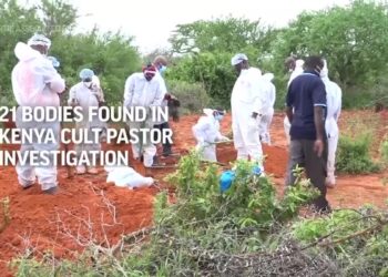 21 bodies dug up in cult probe of Kenya pastor