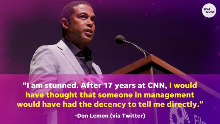 Don Lemon, CNN exchange statements via Twitter after network parts ways with TV anchor