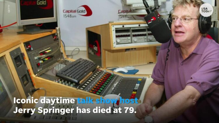 Jerry Springer, controversial talk show host and former mayor of Cincinnati, dies at 79