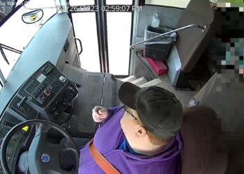 Heroic teen grabs wheel, stops Michigan school bus after driver passes out mid-route