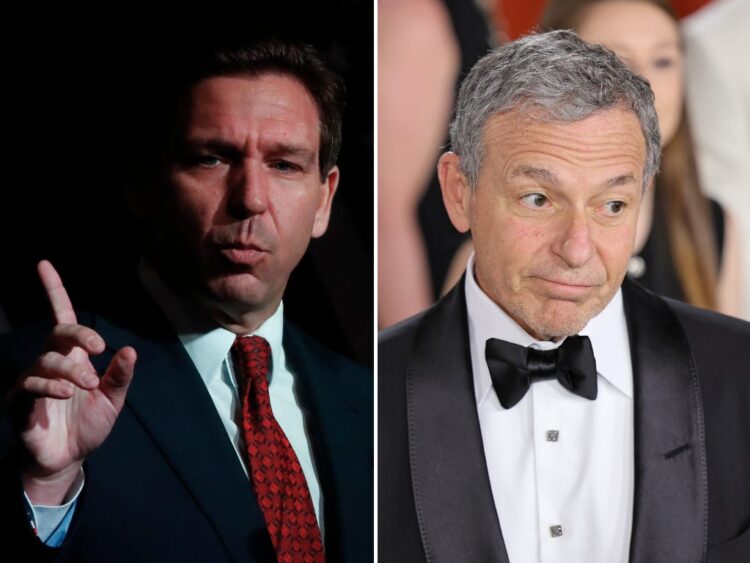 Disney’s Bob Iger is going nuclear on Ron DeSantis
