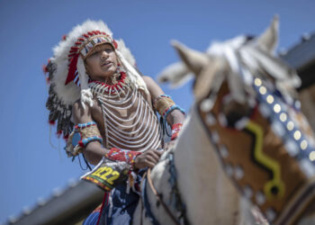Largest powwow draws Indigenous dancers to New Mexico