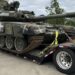 Russian tank captured by Ukrainian forces turns up at Louisiana truck stop