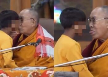 Dalai Lama apologizes after video shows him kissing boy, asking him to ‘suck my tongue’