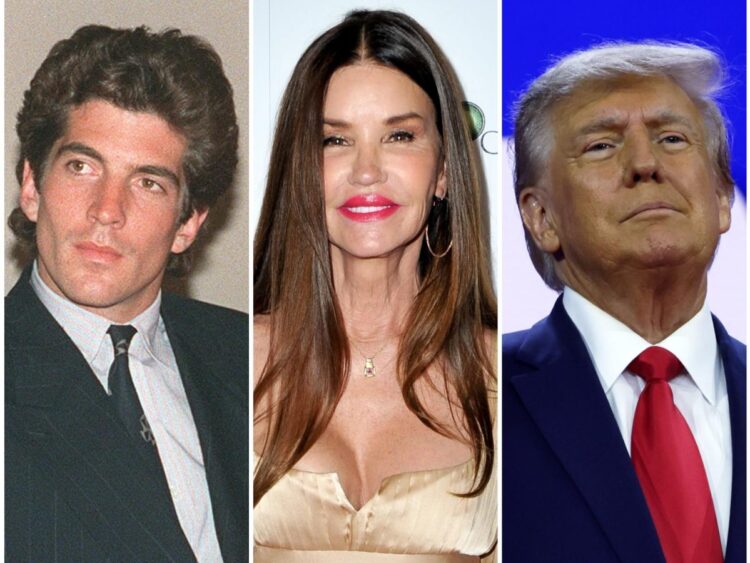 Janice Dickinson says she once stole Donald Trump’s limo during a snowstorm to go on a date with John F. Kennedy Jr. in the 1980s