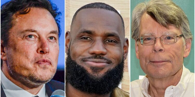 Elon Musk’s Attempt To Troll LeBron James, Stephen King Doesn’t Go Well