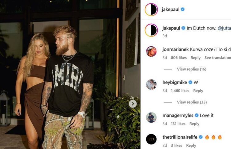 Boxer Jake Paul goes Instagram official with new galpal in Miami