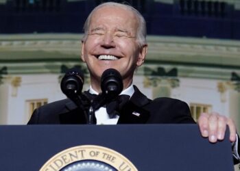 President Biden jokes to dinner guests if you’re disoriented or confused, you’re either ‘drunk or Marjorie Taylor Greene’