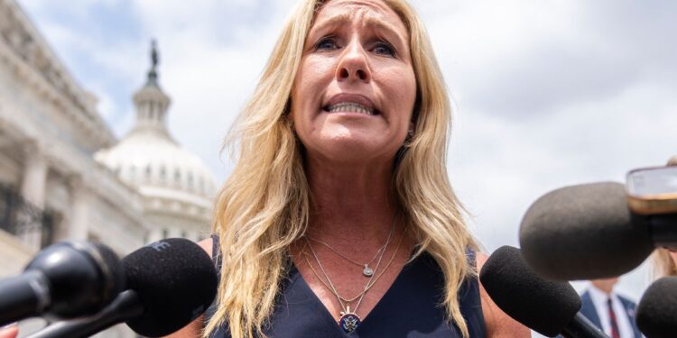 Marjorie Taylor Greene Outdoes Herself With Claim About Other Lawmaker’s Sex Life