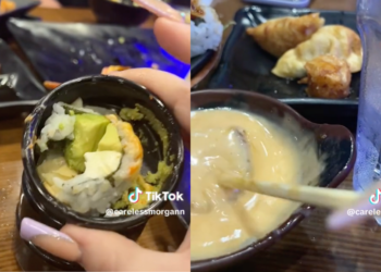 TikToker reveals how she hides leftovers at all-you-can-eat sushi restaurant in viral video