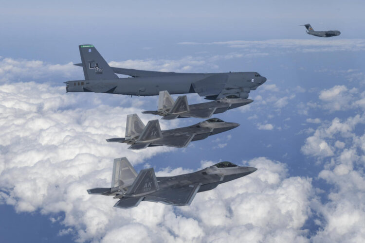 US flies nuclear-capable bombers amid tensions with N. Korea
