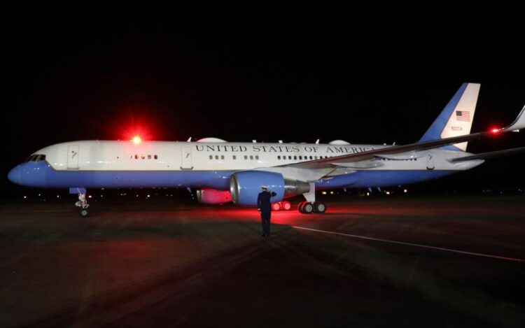 Kamala Harris’s staff revolt over quality of food on Air Force Two