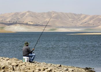 California reservoir went from almost empty to 100% full