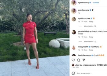 Ayesha Curry Shows Off Weight Loss In All Red Ensemble for a Date Night with Husband Steph Curry