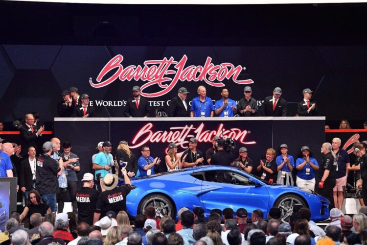 The first electrified Corvette just sold for more than $1 million. Here’s who bought it.