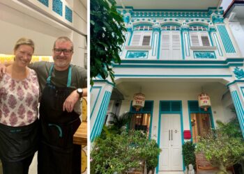 A European couple bought a 1930s heritage house in Singapore and spent 3 years turning it into their dream home. Take a look inside.