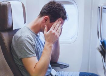 A clip of 2 women blasting music out loud on a plane as passengers cover their ears has blown up, sparking a heated discussion about flight etiquette