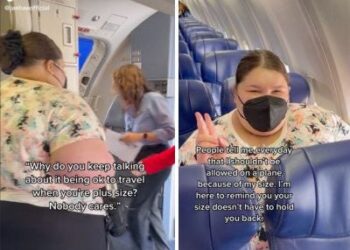 A plus-size TikToker faced a wave of abuse after her travel tips for larger people went viral. But the hate only pushed her to keep speaking up.