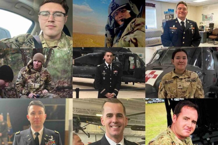 Army IDs 9 Soldiers from 101st Airborne Killed in Black Hawk Crashes in Kentucky