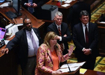 Leaked audio shows hot tempers inside GOP caucus after expulsion vote