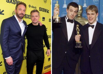 Ben Affleck and Matt Damon bought matching Jeeps when they first made it in Hollywood and ‘flipped a coin’ to decide who got which color