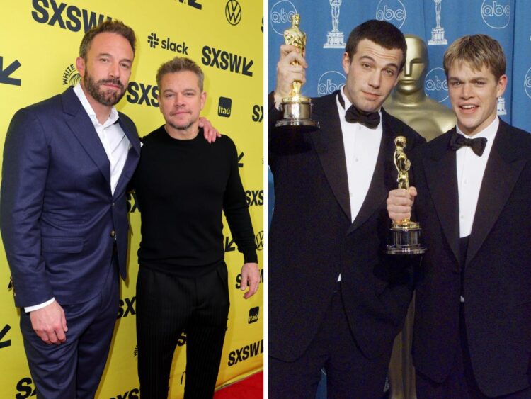 Ben Affleck and Matt Damon bought matching Jeeps when they first made it in Hollywood and ‘flipped a coin’ to decide who got which color