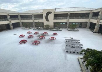 See photos, videos of destructive hail pounding cars and homes across Florida