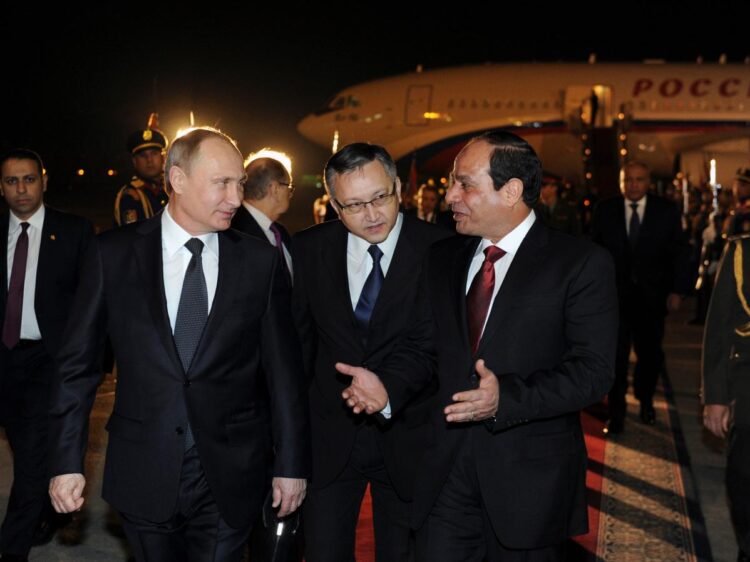 Leaked intelligence document shows that Egypt, a longtime US ally, secretly planned to provide Russia with 40,000 rockets and gunpowder: report