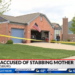 Mom had kitchen knife ‘protruding from her head’ after son stabs her, Indiana cops say