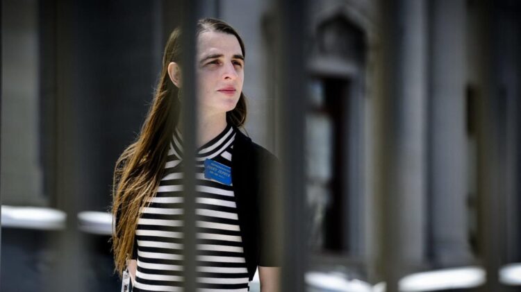 Montana transgender lawmaker speaks before being censured by GOP