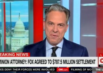 Jake Tapper Loses It Over Fox News’ Spin After Dominion Settlement