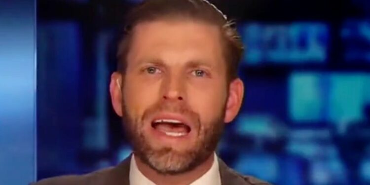 Eric Trump Fumes Over A Pharmacy Chain In The Wake Of Dad’s Indictment
