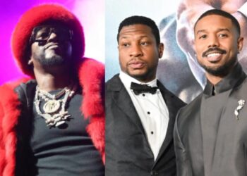 Members of the rap community are defending Michael B. Jordan and Jonathan Majors’ intimate photo shoot after rapper Cam’ron suggested he didn’t watch ‘Creed III’ because of it