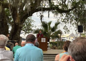 Guess which PGA Tour golfer spoke at sunrise church service ahead of RBC Heritage Sunday?