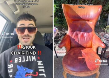 A man picked up a chair from Facebook Marketplace for $50 — now Sotheby’s says it could be worth $50,000