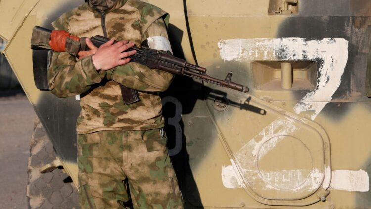 Russian Warmongers Celebrate Beheading Video of a Still-Alive POW