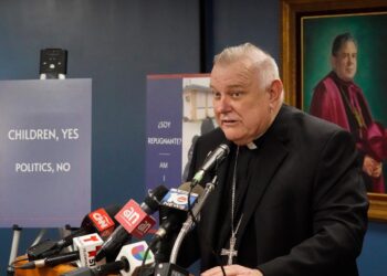 Catholic leader accuses Ron DeSantis — who has positioned himself as a defender of the Christian faith — and Florida Republicans of seeking to criminalize ’empathy’ with new anti-immigrant crackdown