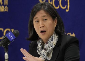 Trade envoy Katherine Tai says U.S. not seeking to ‘decouple’ from China